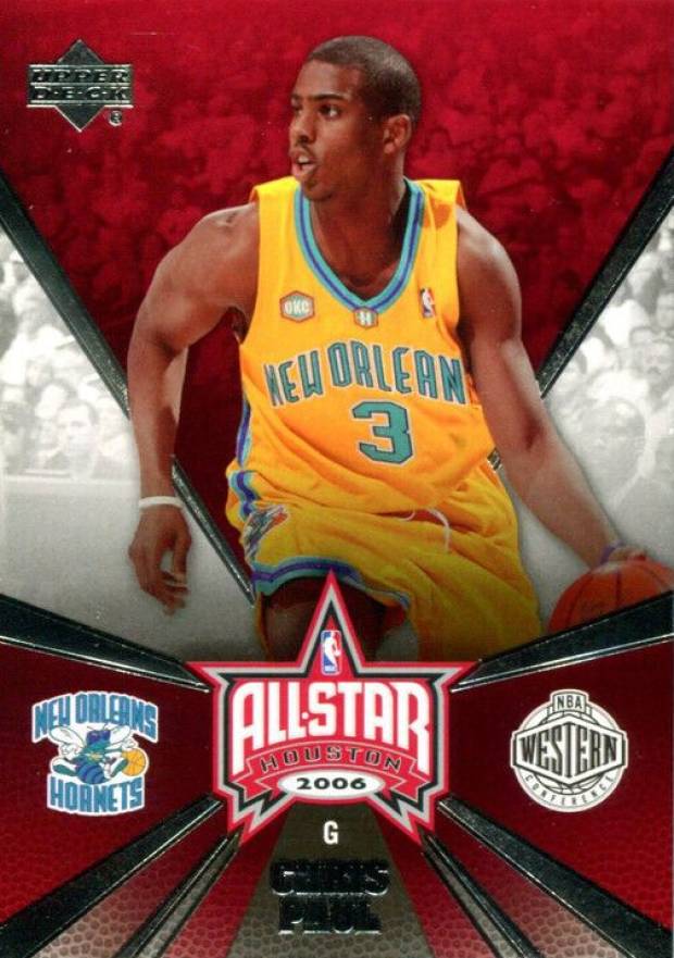 2006 Upper Deck All-Star Game Chris Paul #AS8 Basketball Card