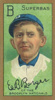 1911 Gold Borders Hindu E. B Barger #10 Baseball Card