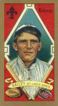 1911 Gold Borders Hindu Bill Bailey #6 Baseball Card