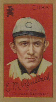 1911 Gold Borders Drum E. M. Reulbach #172 Baseball Card