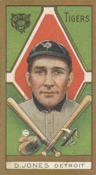 1911 Gold Borders Drum D. Jones #104 Baseball Card