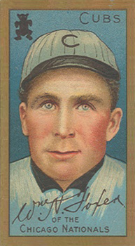 1911 Gold Borders Drum Wm. A. Foxen #73 Baseball Card