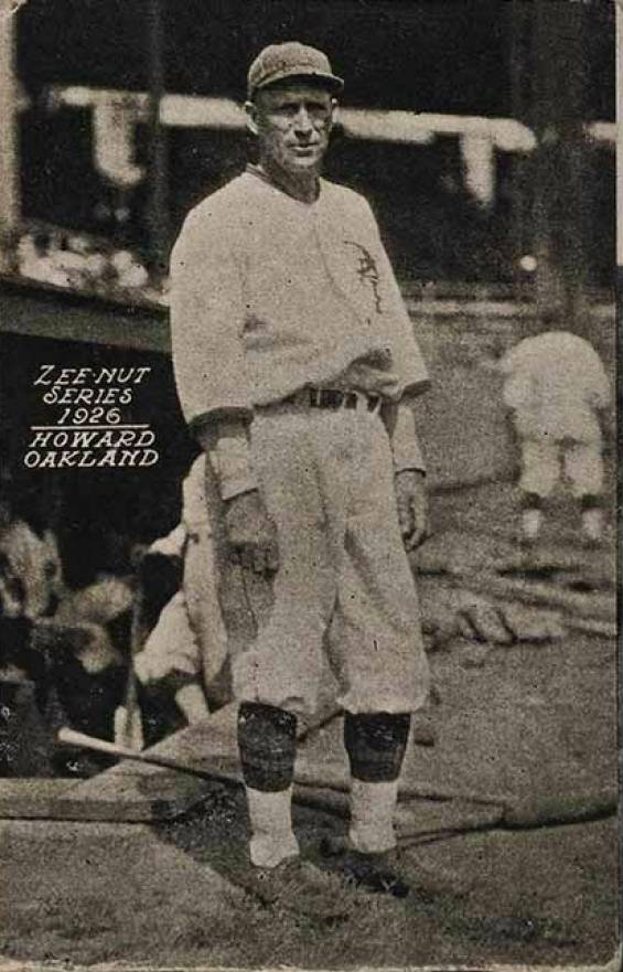 1926 Zeenut Ivan Howard # Baseball Card