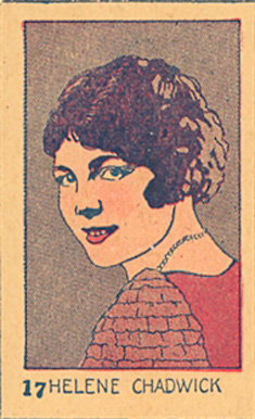 1926 Strip Card Helene Chadwick #17 Non-Sports Card