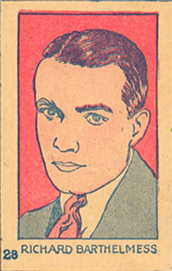 1926 Strip Card Richard Barthelmess #28 Non-Sports Card