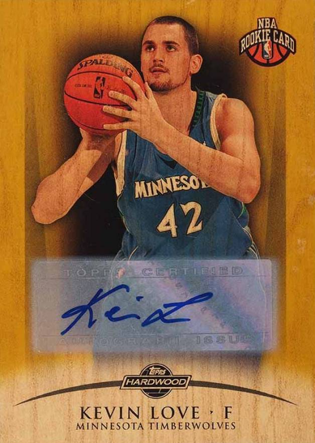 2008 Topps Hardwood Kevin Love #105 Basketball Card