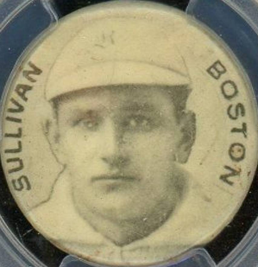 1898 Cameo Pepsin Gum Pins Suter Sullivan (Buffalo) # Baseball Card