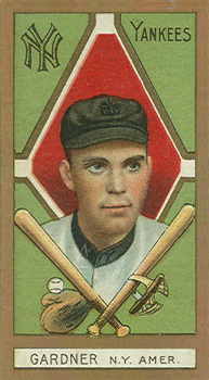 1911 Gold Borders Broadleaf Back Earl Gardner #76 Baseball Card