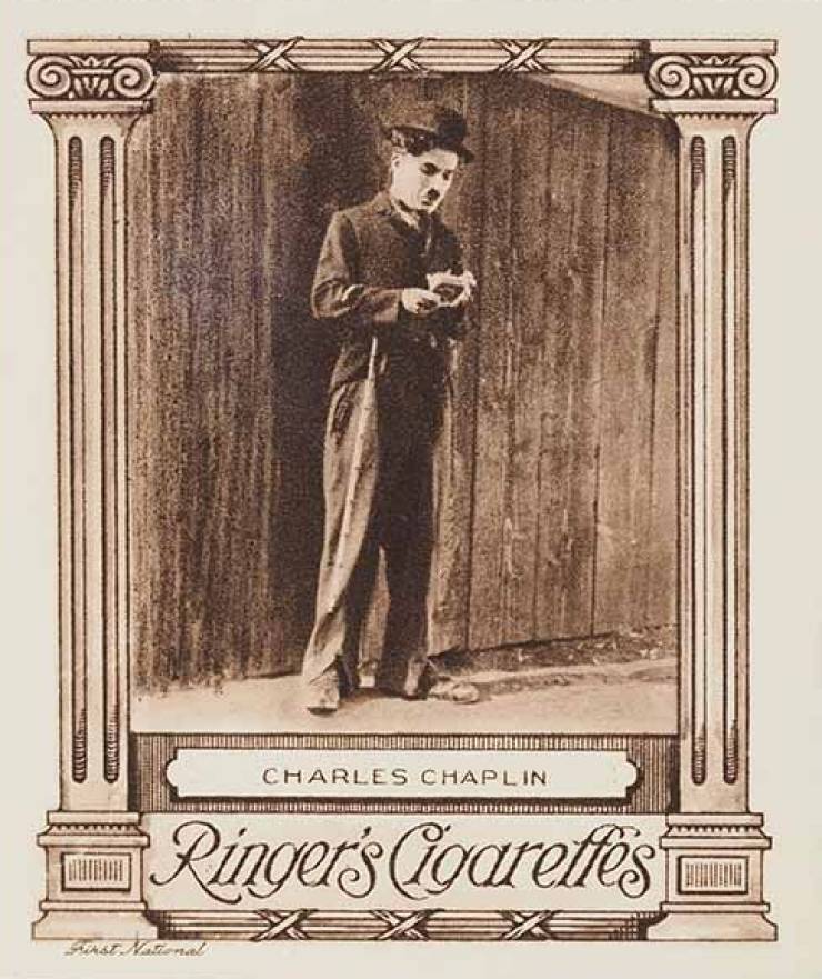 1923 Edwards, Ringer & Bigg Cinema Stars Series of 25 Charles Chaplin #23 Non-Sports Card