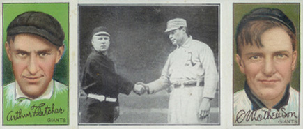 1912 Hassan Triple Folders Just Before the Battle # Baseball Card