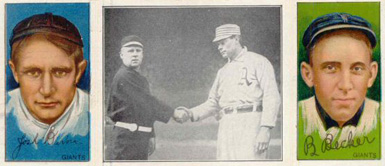 1912 Hassan Triple Folders Just Before the Battle # Baseball Card