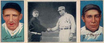 1912 Hassan Triple Folders Just Before the Battle # Baseball Card