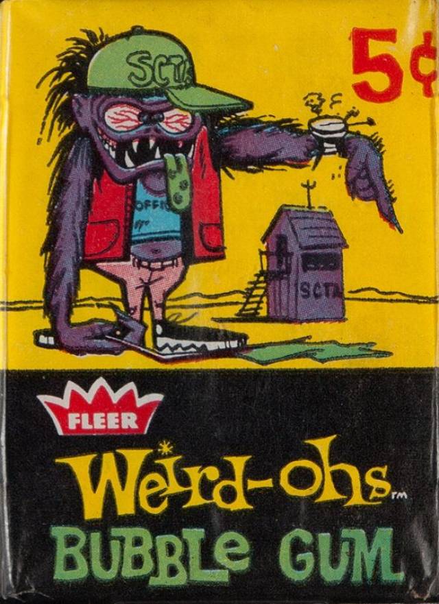 1965 Weird-Ohs Wax Pack #WP Non-Sports Card