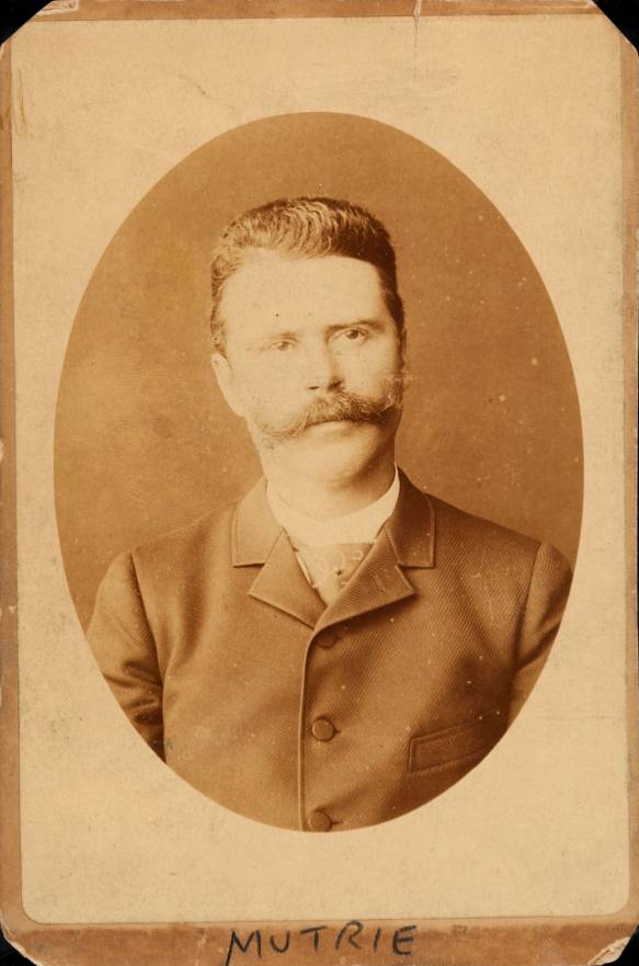 1888 Joseph Hall Cabinet Jim Mutrie # Baseball Card