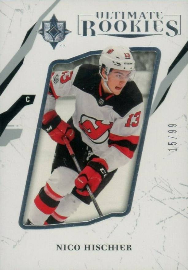 2017 Ultimate Collection Nico Hischier #99 Hockey Card