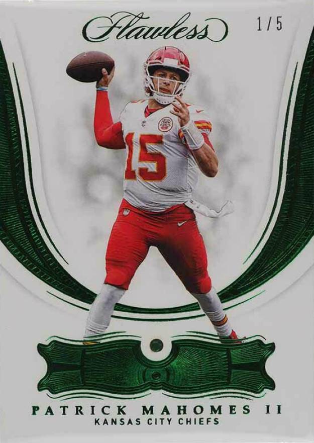 2018 Panini Flawless  Patrick Mahomes II #31 Football Card