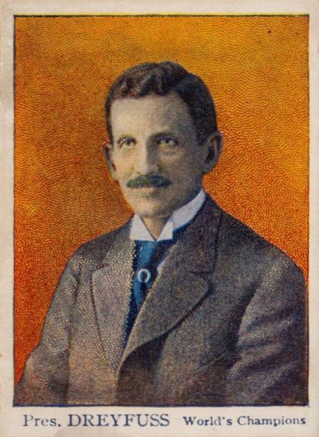 1910 Tip Top Bread Barney Dreyfuss # Baseball Card