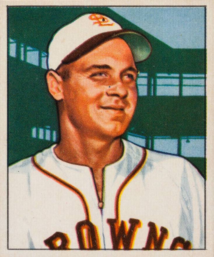 1950 Bowman Ken Wood #190 Baseball Card