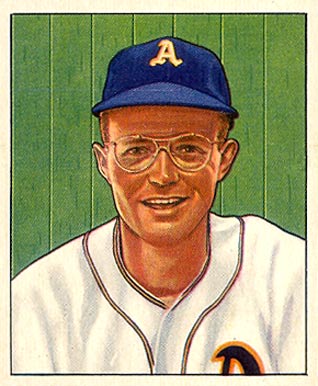 1950 Bowman Bob Dillinger #105 Baseball Card