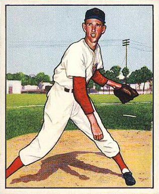 1950 Bowman Ewell Blackwell #63 Baseball Card