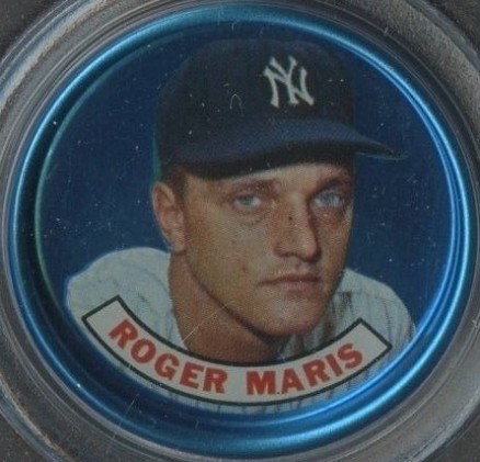 1965 Old London Coins Roger Maris # Baseball Card