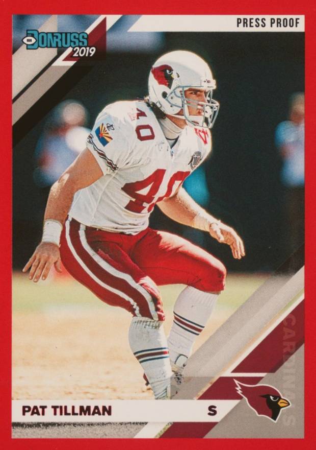 2019 Panini Donruss Pat Tillman #16 Football Card