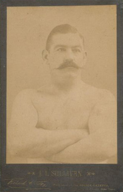 1889 Police Gazette J.L. Sullivan # Other Sports Card