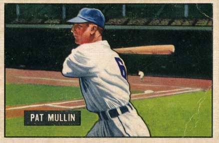 1951 Bowman Pat Mullin #106 Baseball Card