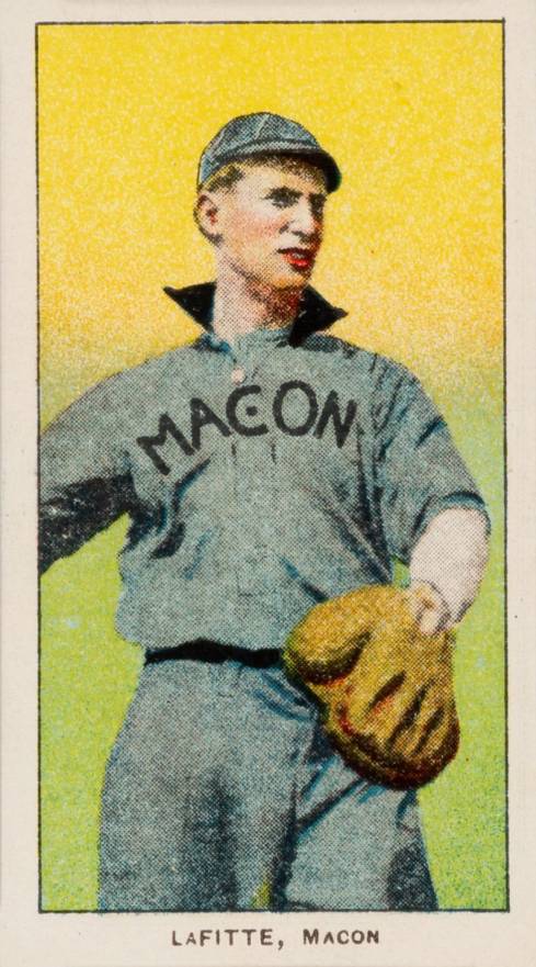 1909 White Borders Old Mill Lafitte, Macon #268 Baseball Card