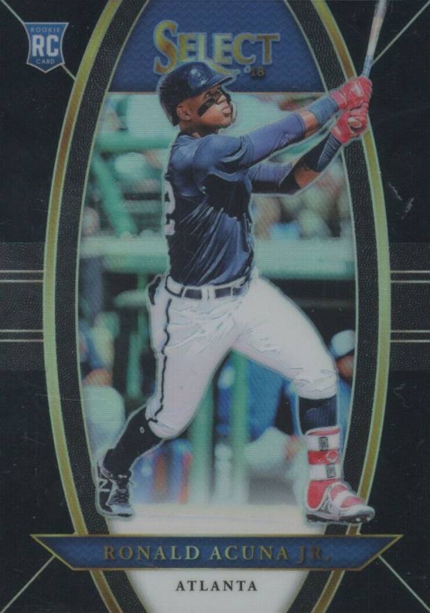 2018 Panini Chronicles Select  Ronald Acuna Jr. #2 Baseball Card