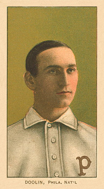 1909 White Borders Ghosts, Miscuts, Proofs, Blank Backs & Oddities Dooln, Phila. Nat'L #140 Baseball Card