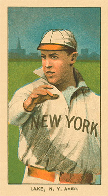 1909 White Borders Ghosts, Miscuts, Proofs, Blank Backs & Oddities Lake, N.Y. Amer. #272 Baseball Card