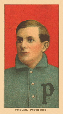 1909 White Borders Ghosts, Miscuts, Proofs, Blank Backs & Oddities Phelan, Providence #391 Baseball Card