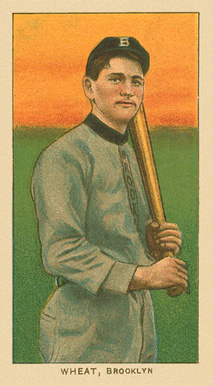 1909 White Borders Ghosts, Miscuts, Proofs, Blank Backs & Oddities Wheat, Brooklyn #503 Baseball Card