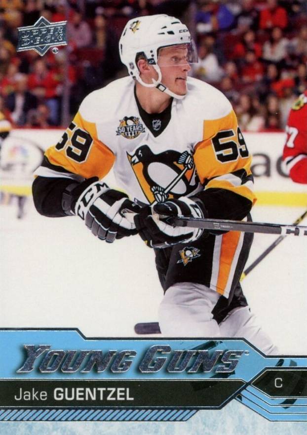 2016 SP Authentic Upper Deck Update Jake Guentzel #525 Hockey Card