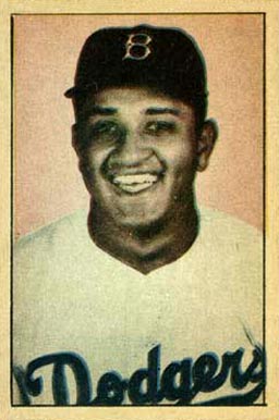 1952 Berk Ross Don Newcombe # Baseball Card