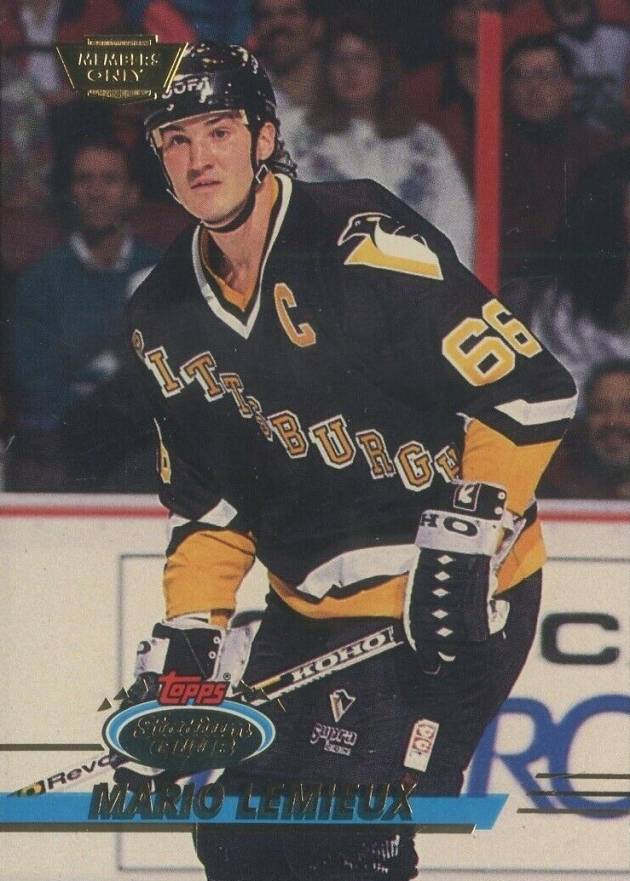 1993 Stadium Club Mario Lemieux #310 Hockey Card