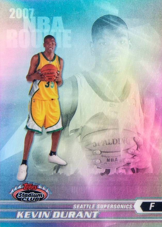 2007 Stadium Club Kevin Durant #102 Basketball Card