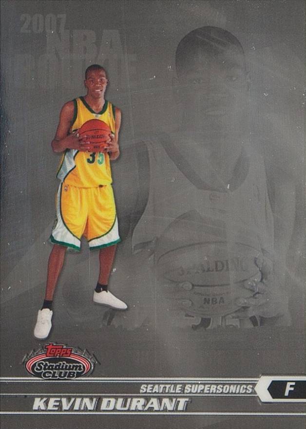 2007 Stadium Club Kevin Durant #102 Basketball Card