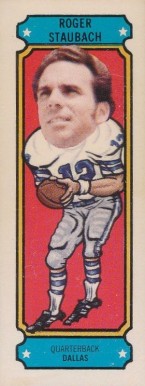 1975 Nabisco Sugar Daddy Roger Staubach #1 Football Card