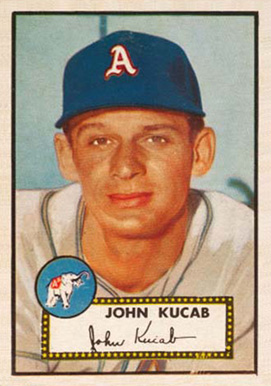 1952 Topps John Kucab #358 Baseball Card