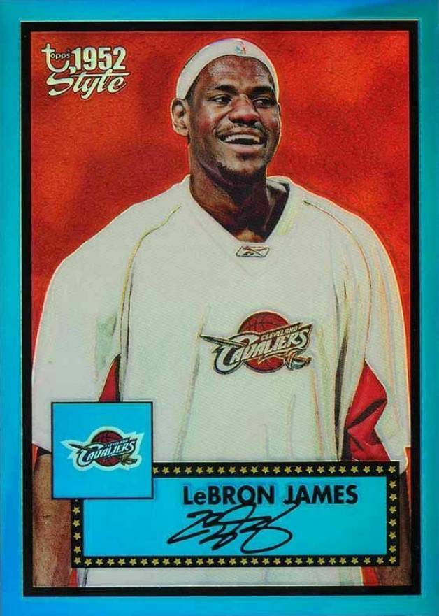 2005 Topps 1952 Style LeBron James #111 Basketball Card