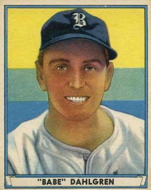 1941 Play Ball Babe Dahlgren #49 Baseball Card