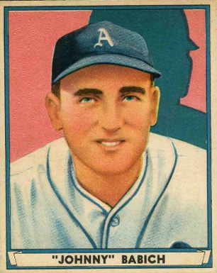 1941 Play Ball Johnny Babich #40 Baseball Card