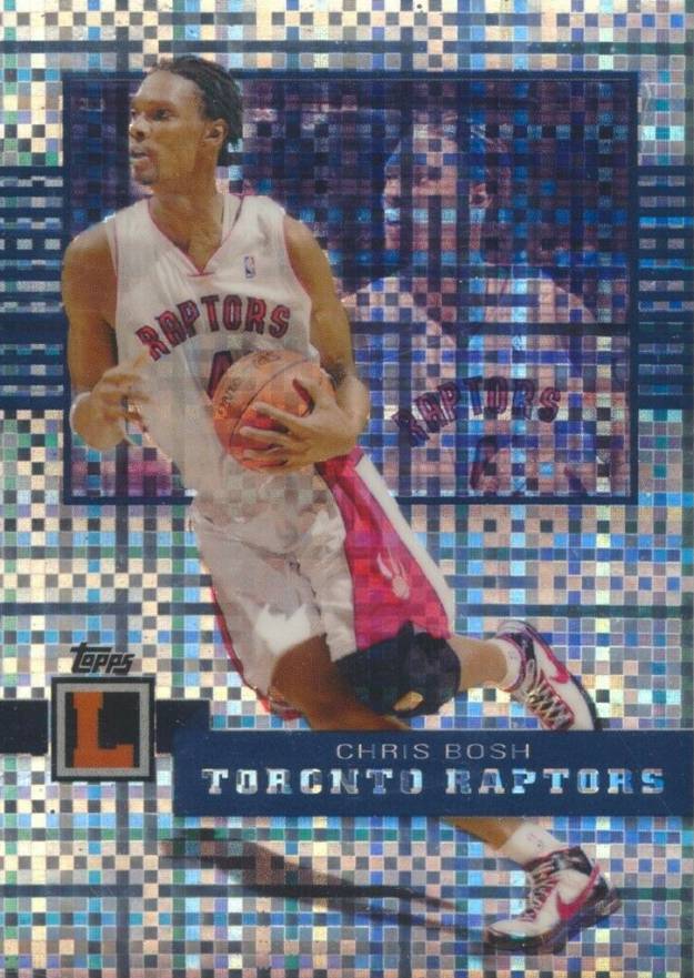 2007 Topps Letterman Chris Bosh #12 Basketball Card