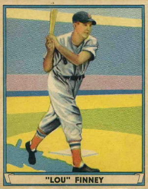 1941 Play Ball Lou Finney #30 Baseball Card