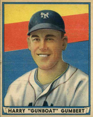 1941 Play Ball Harry Gumbert #26 Baseball Card