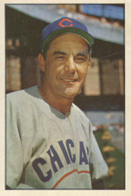 1953 Bowman Color Phil Cavarretta #30 Baseball Card