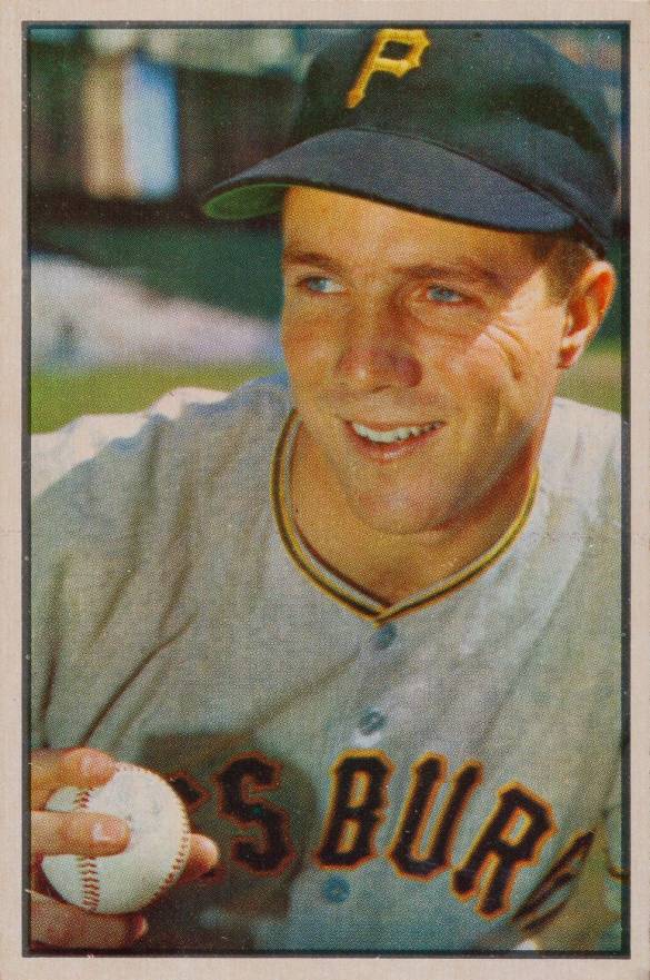 1953 Bowman Color Bob Friend #16 Baseball Card