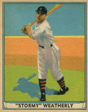 1941 Play Ball Roy Weatherly #17 Baseball Card